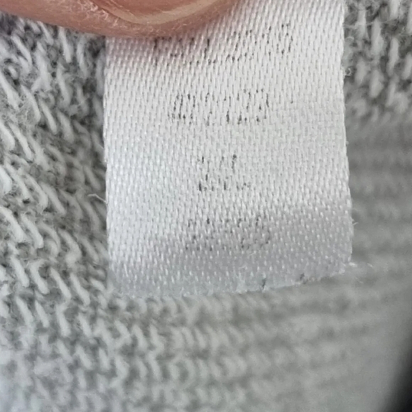 Oakley Hoodie Mens Medium Grey Full Zip Cotton Jersey - Picture 10 of 11